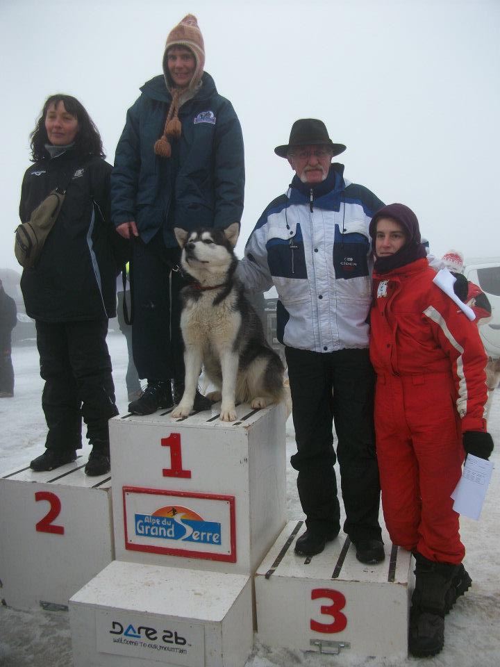 Podium Alpe du Grand Serre 2012